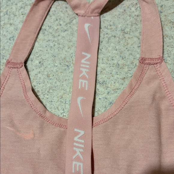 Nike Pink Racerback Performance Tank Top - Picture 2 of 4